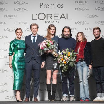Juanjo Oliva y Lucía López ganadores de el Premio L´Oreal París