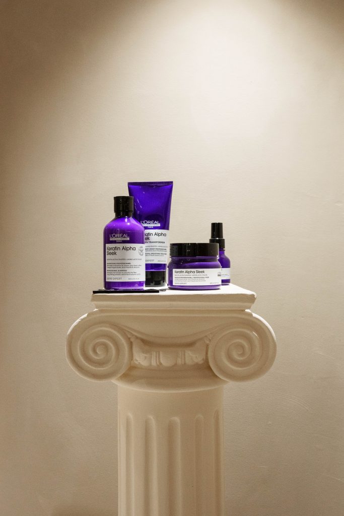 L'Oréal Professionnel presenta su nueva gama Alpha Keratin Sleek en You Glow Salon de Miguel Bling